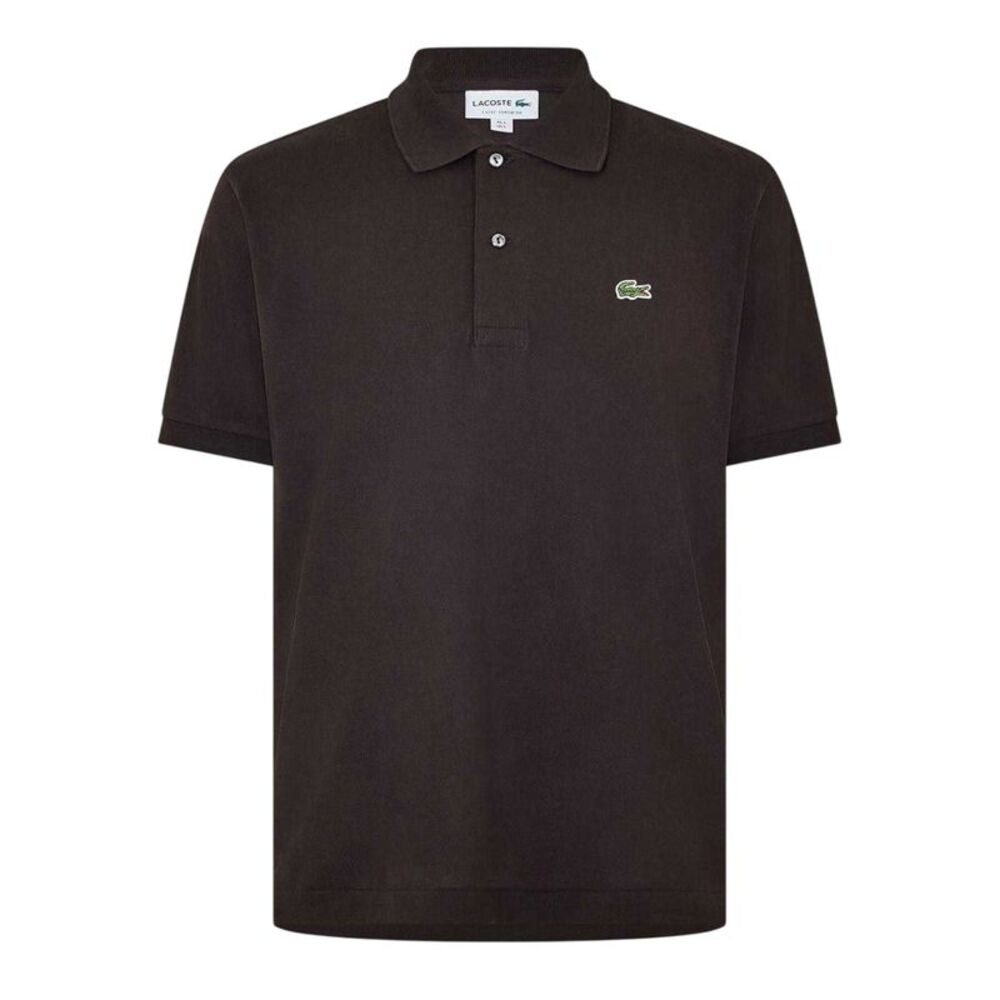 Lacoste Mens Classic Short-Sleeved Polo Shirt / Port